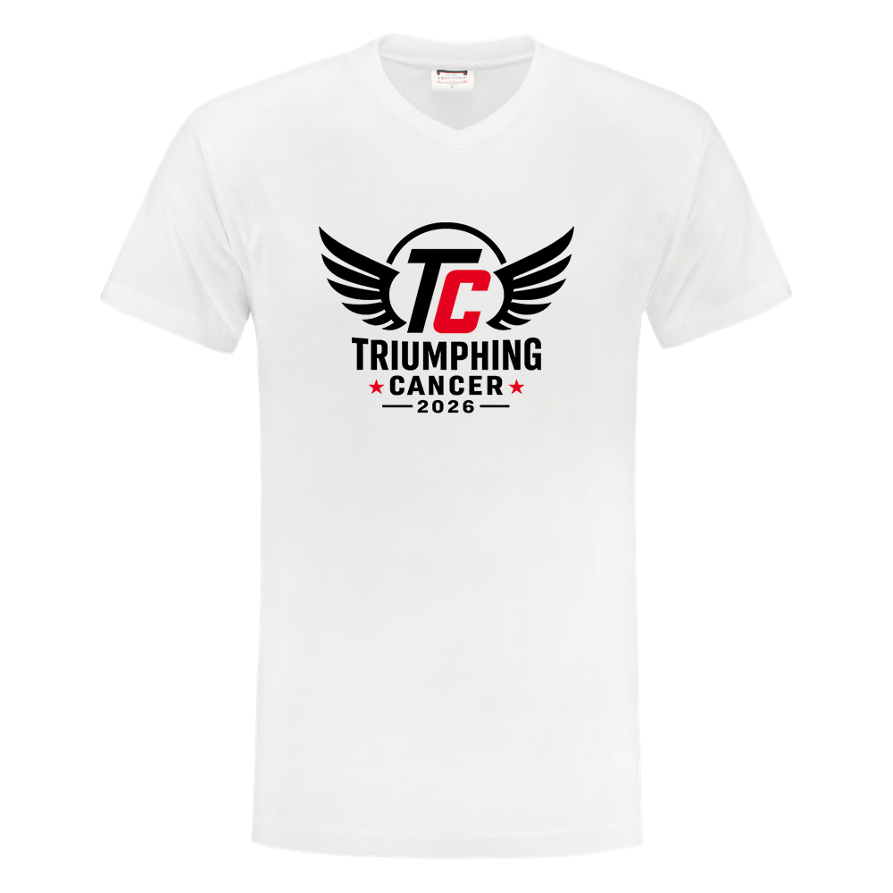 Heren T-Shirt - Korte Mouw & V-Hals